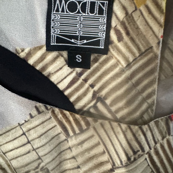 Colorful Geometric Pattern Dress - Picture 7 of 7